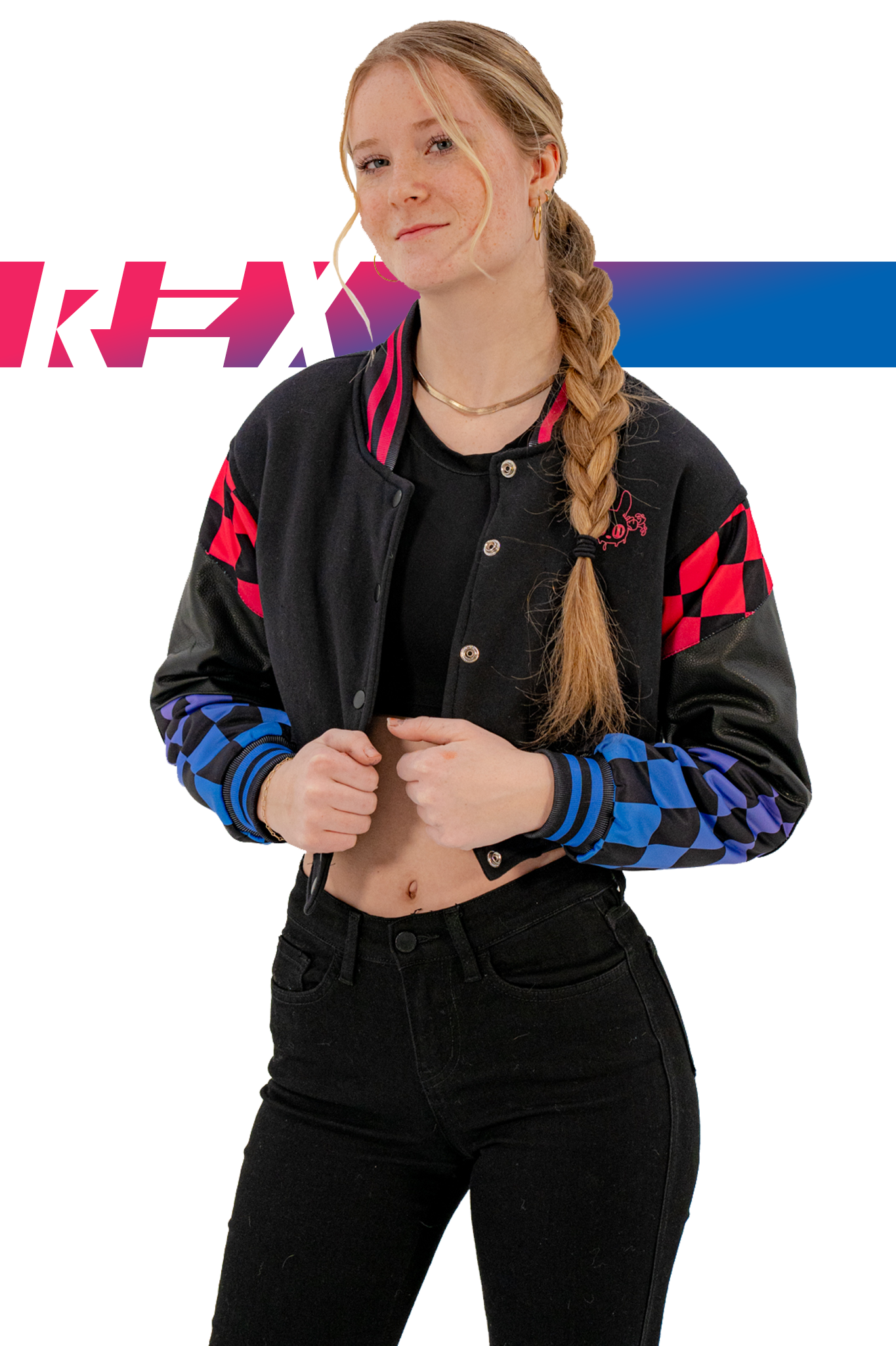 Rex | Women's Crop Bomber.