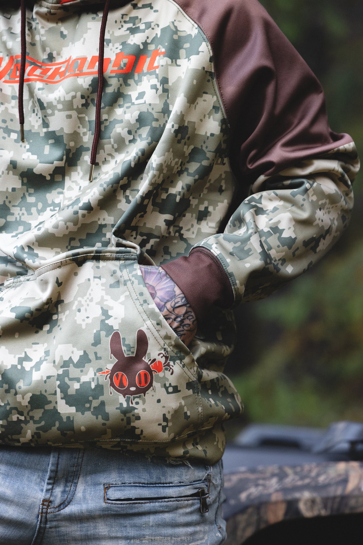 VoidRabbit Camouflage hoodie 